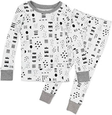 2-Piece Toddler Pajama Set with Long Sleeve Top & Pants