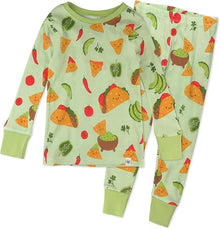 Cotton Toddler Pajama Set  with Whale Print