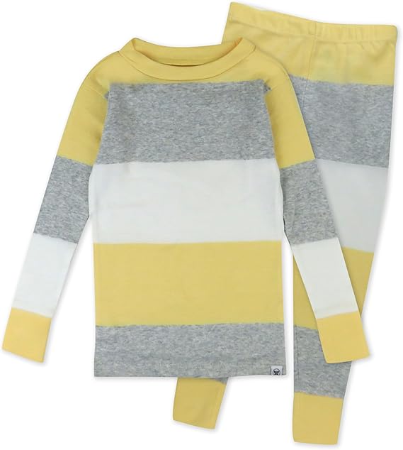 Long Sleeve Sleepwear  2-Piece Cotton Toddler Pajama Set