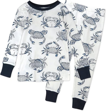 2-Piece Organic Cotton Toddler Pajama Sleepwear Set