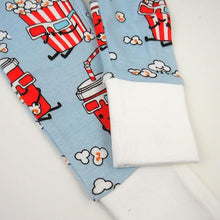 2-Piece Organic Cotton Toddler Pajama Set with Colorful Print