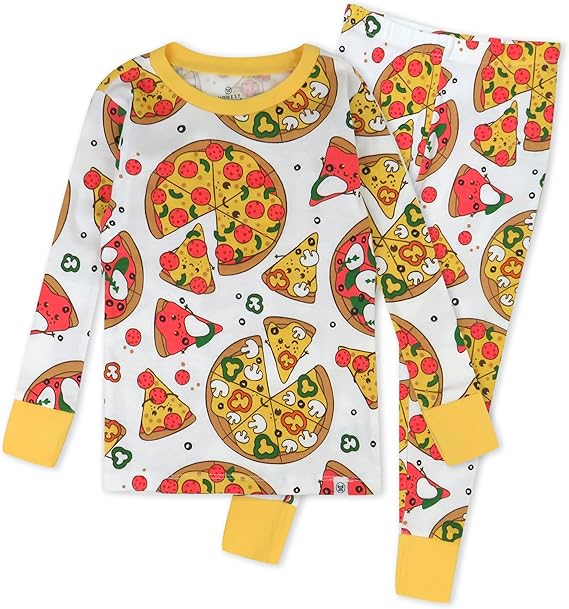 2-Piece Soft Cotton Toddler Pajama Set