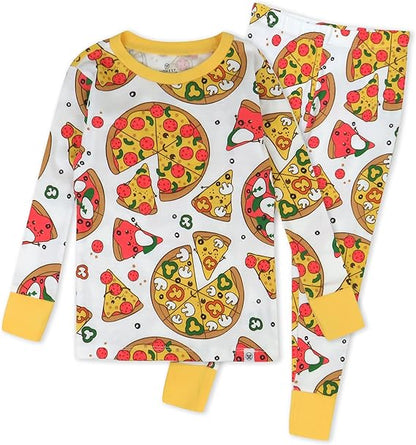 2-Piece Soft Cotton Toddler Pajama Set