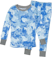 Cotton 2-Piece Toddler Pajama Set with Long Sleeve Top & Pants