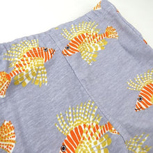 2-Piece Organic Cotton Toddler Pajama Set with Fish Print